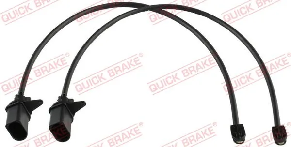 Warning Contact, brake pad wear